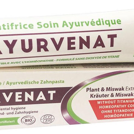 Ayurvedische tandpasta met miswak BIO - 75 - Biologisch - M
