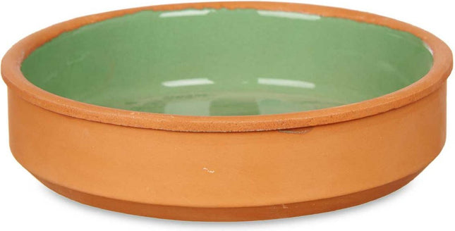 La Dehesa - Set 4x tapas/creme brulee schaaltjes terracotta/groen 16cm