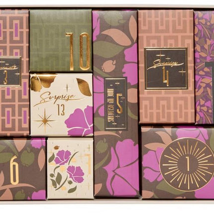 Adventskalender Decoratie & Kaarsen - 24 Verrassingen Geuren en Decoratie - Sfeervol Cadeaupakket