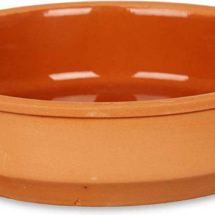 La Dehesa - Set 4x tapas/creme brulee schaaltjes terracotta/bruin 16cm