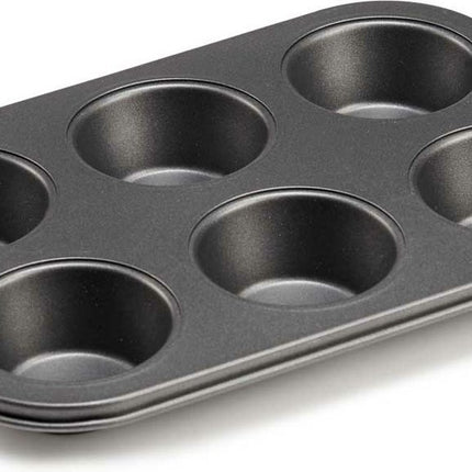 Kinvara - Muffins/cupcakes maken bakvorm/blik voor 6x stuks 26x18 cm