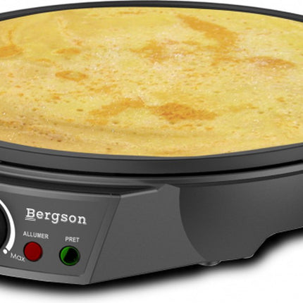 Bergson BCP612 - Pannenkoekenmaker - Crêpe Maker -  Ø30 cm - 1200 Watt