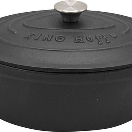 Kinghoff 1477 Braadpan - 4,5L - Gietijzeren - alle warmtebronnen