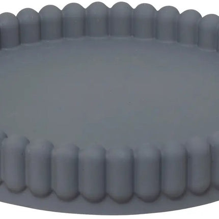 4-delige Grijze Badkamer & Keukenset - Zeepdispenser, Zeepbakje, Tandenborstelhouder en Plateau - Modern Design van Hars - Zeeppomp - Zeepset
