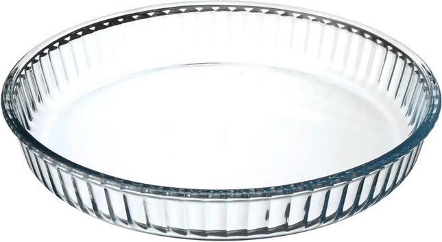 Secret de Gourmet - Ovenschaal rond - Transparant - Glas - D32/H5 cm