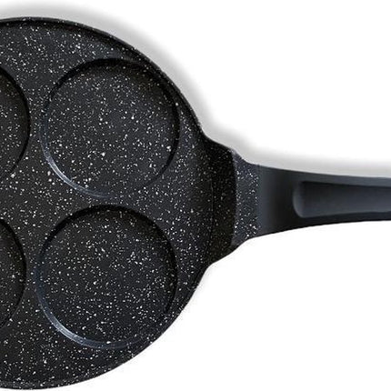 Pancake pan| pannenkoekenpan  4 kop marmeren anti aanbaklaag