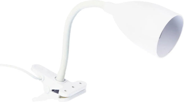 Atmosphera Klem bureaulampje - Design Light Classic - wit - H43 cm - Leeslampje