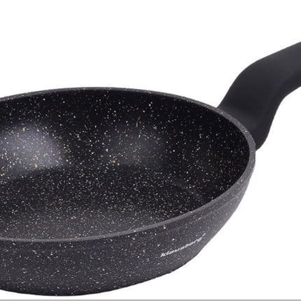 Klausberg 7663 - Zwart Marmeren koekenpan - 20 cm - zwart