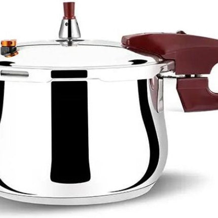 Snelkookpan 6 liter roestvrijstaal - inductie - pressure cooker 6 Liter - RVS