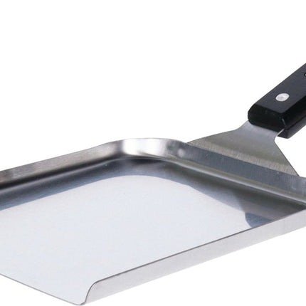 5Five BBQ/barbecue spatel - rvs met houten handvat - 32 cm