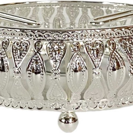 Stijlvolle Luxe Theepot Warmhouder  -Zilver