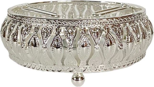 Stijlvolle Luxe Theepot Warmhouder  -Zilver