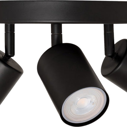Atmosphera Vico Plafondlamp - Ø20xH14cm - Zwart