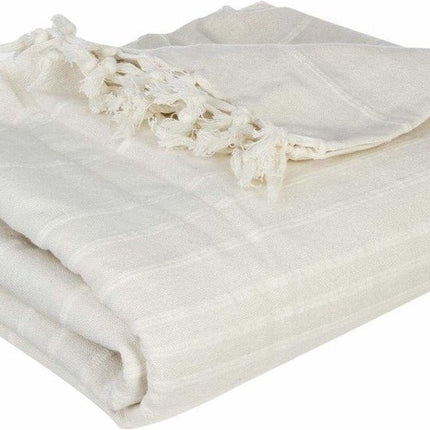 Atmosphera Ivoor Katoenen Beddensprei 230x 250 CM