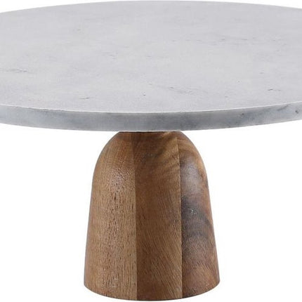 Marmeren taart plateau cake stand 100% natuurlijke marmer - Ø 30 cm