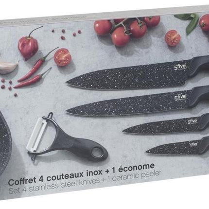 Messen Set Secret de Gourmet Schiller Keramisch 5 Onderdelen