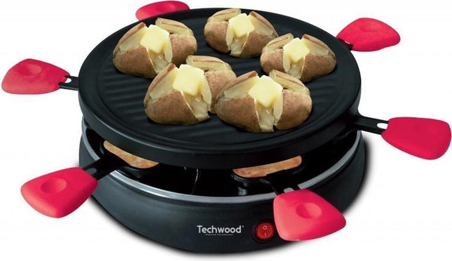 TECHWOOD GRILL- EN RACLETTE SET 2-IN-1