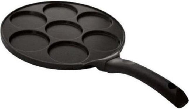 Crêpemaker - pancake pannenkoeken 7 kop  anti aanbaklaag