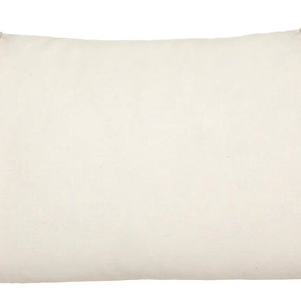 Atmosphera Sierkussen Macrame Ibiza voor binnen - 2x - creme wit - 30 x 50 cm - katoen/polyester