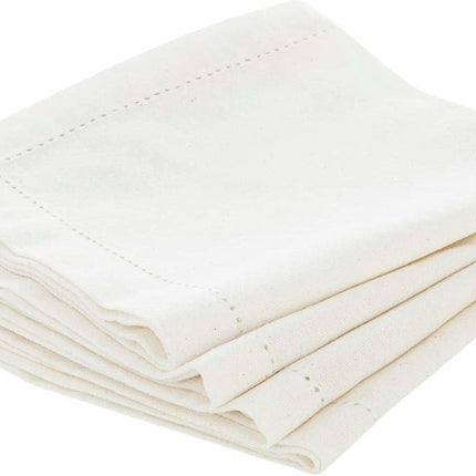 Atmosphera CHAMBRAY servetten 40 x 40 cm 4 stuks
