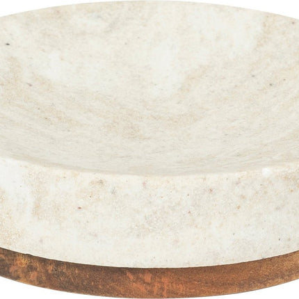 5Five Como Zeepbakje - Ø11xH3cm - Beige