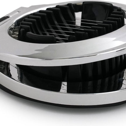 Multifunctionele compacte eiersnijder - Kunststof - RVS draden - Ei snijden - Egg cutter - Egg slicer - 2-in-1 - Duo Combi