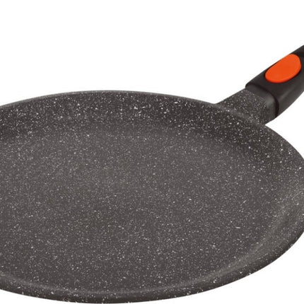 Pannenkoekenpan - 28 cm - gegoten aluminium - Marmeren coating - PFAS-vrij - KAMBERG®