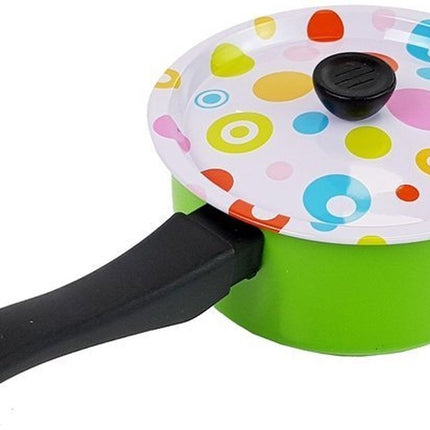 22 delige speelgoed kookgerei set voor kinderkeuken - Inclusief pannen en etenswaren - Vanaf 3 jaar