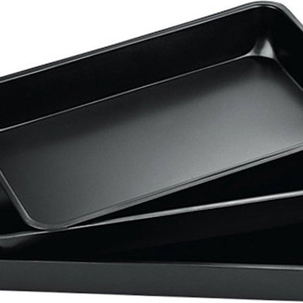 Kinghoff 4199 - Bakblikken - bakvorm - set van 3 - zwart