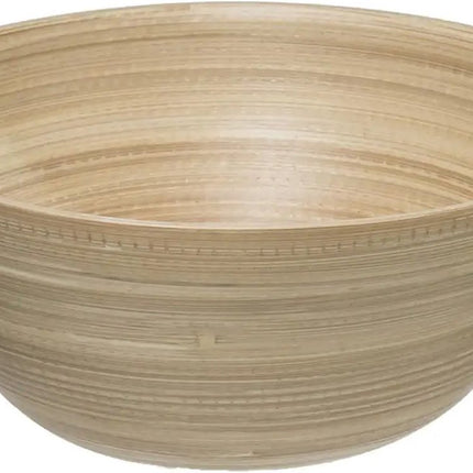 Secret de Gourmet - Slakom/serveer schaaltjes - bamboe - beige- D17 cm