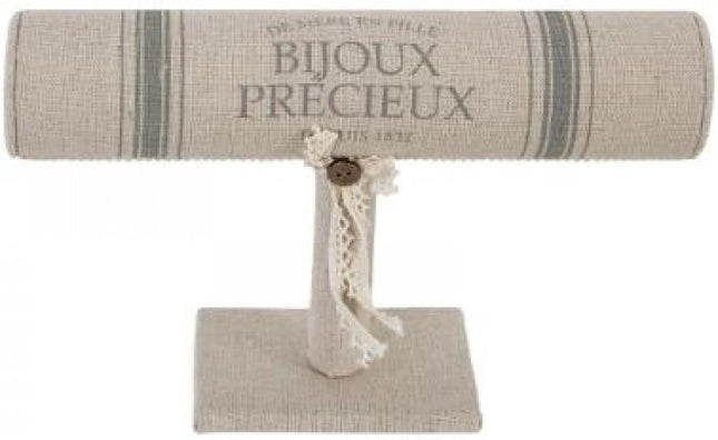 Luxe Stoffen sieraden standaard / display - 5 cm diameter - Horloges en armbanden sieraden houder