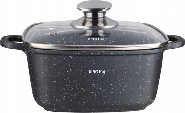 Kinghoff 1601 - Vierkante braadpan - 20 cm - 2.8 liter