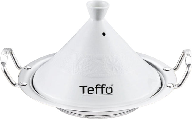 Teffo - Tajine Flower Lid - LARGE Diameter 34cm - Voor meerdere personen