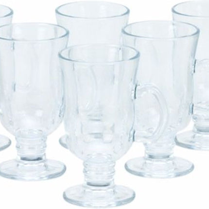 Latte Macchiato Glazenset 6-delig - 250ml - Irish Koffie Glazenset