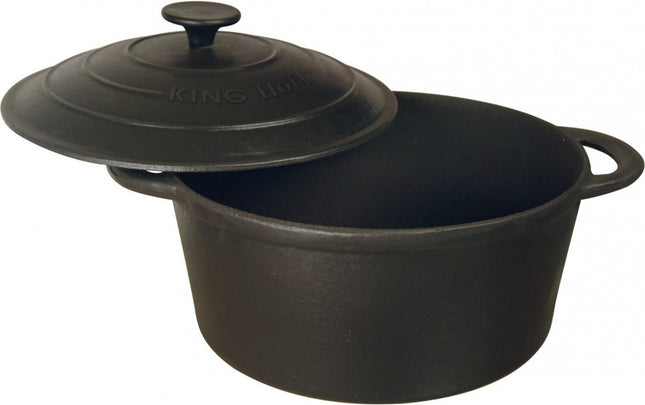 Kinghoff 2254 kookpan - Ø 24 cm - gietijzer - alle warmtebronnen