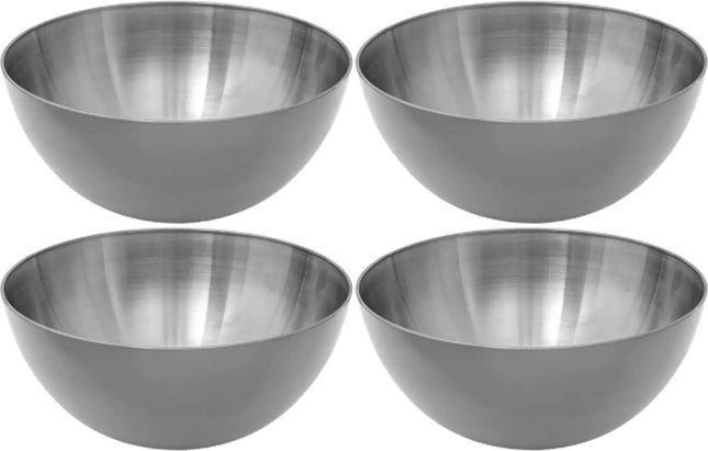Secret de Gourmet - Slakommetjes/Schaaltjes - Set 8x - RVS - D13 cm