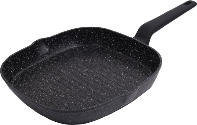 Klausberg 7662 - Zwart Marmeren koekenpan - 28 cm - zwart