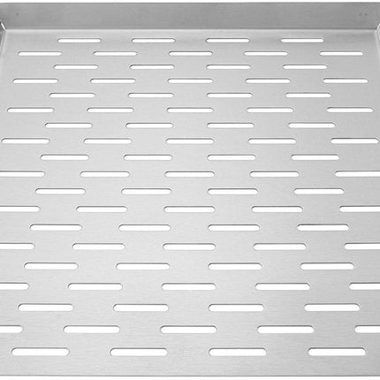 KINGHoff KH-1917 Diepe Grillbak - Roestvrijstalen Barbecue Bak 37x31 cm - Met Rand en Handvatten