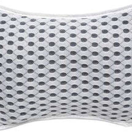 5Five Badkussen Relax met anti- 2x -slip - wit - 26 x 17 x 7 cm - badkamer accessoires