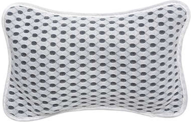 5Five Badkussen Relax met anti- 2x -slip - wit - 26 x 17 x 7 cm - badkamer accessoires