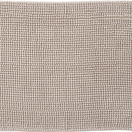 Atmosphera Badkamer kleedje/badmat voor de vloer - 50 x 80 cm - beige