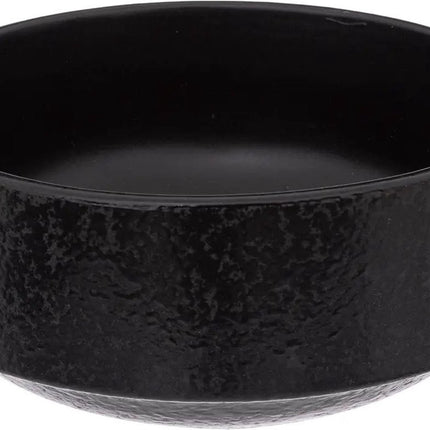 Secret de Gourmet Soepkommen/serveer schaaltjes - Loft - keramiek - D15 x H7 cm - antraciet - Stapelbaar