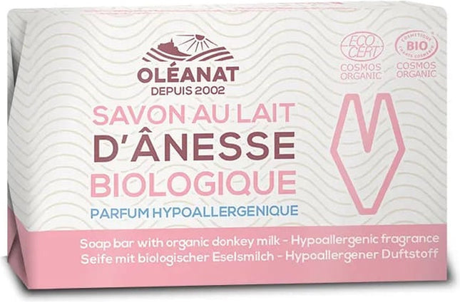 Zeep met hypoallergene ezelinnenmelk BIO - 100 g - (1st.) - M