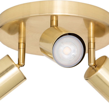 Atmosphera Vico Plafondlamp - Ø20xH14cm - Goud