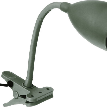 Atmosphera klem bureaulampje - Design Light Classic - jade groen - H43 cm - Leeslamp