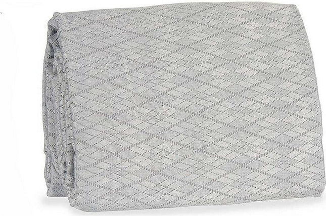 Sprei Ruiten Grijs (240 x 260 cm)