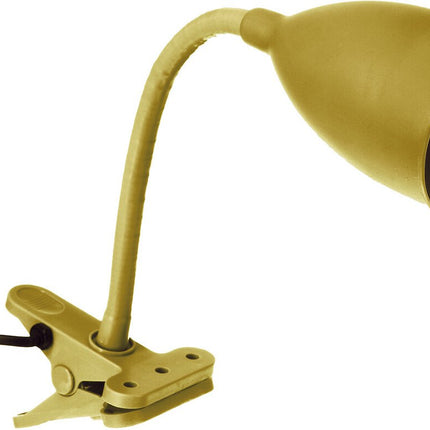 Atmosphera klem bureaulampje - Design Light Classic - okergeel - H43 cm - Leeslamp
