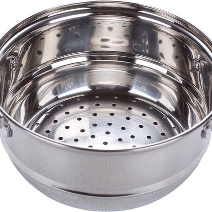 Kinghoff 3315 stoompan - Ø18 cm - rvs - alle warmtebronnen