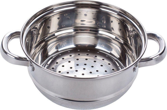 Kinghoff 3315 stoompan - Ø18 cm - rvs - alle warmtebronnen