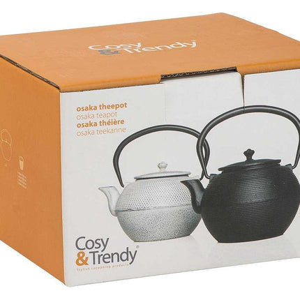 Cosy & Trendy Shinto Theepot Cream Gietijzer met Filter 1,2L